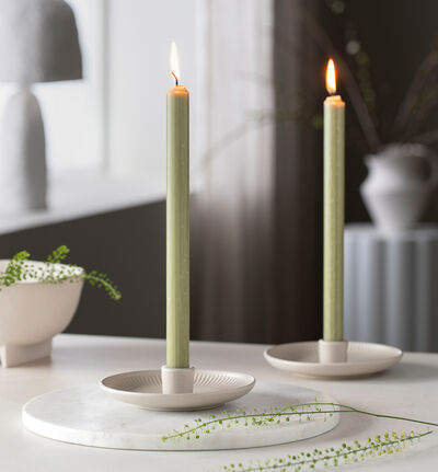 Kronelys lys grønn Tyrilys H28cm Kronelys lys grønn Tyrilys H28cm